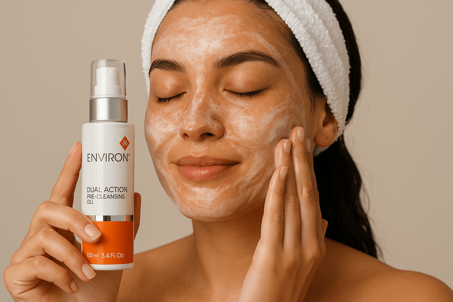 βαθύς καθαρισμός στο σπίτι από νέα γυναίκα.