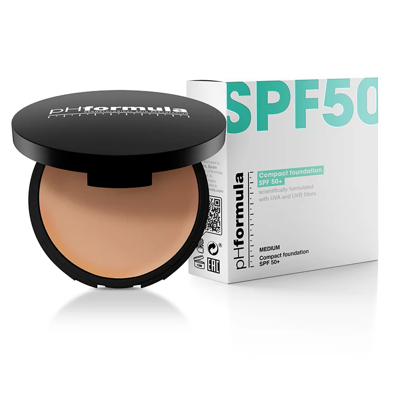 Compact-foundation-SPF-50_medium-682a216c Αντηλιακό σε Πούδρα phformula COMPACT foundation SPF 50+ (medium)